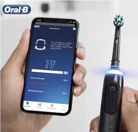 Periuță de dinți electrică Oral-B Genius X, neagră
