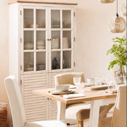 Dulap înalt Atmosphera Oblia, 95x190 cm, Alb