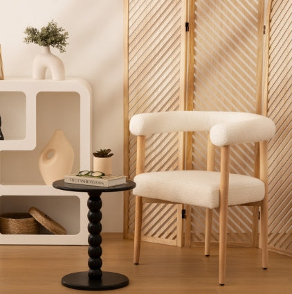 Măsuță laterală Atmosphera Chamlo, Ø38 cm