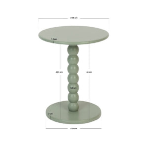 Măsuță laterală Atmosphera Chamlo, Ø38 cm