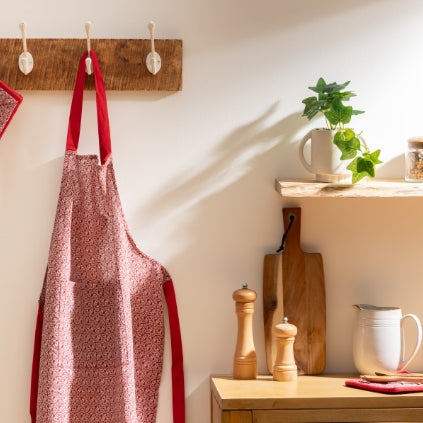 Șorț Atmosphera Olia, 60x80 cm, Roșu