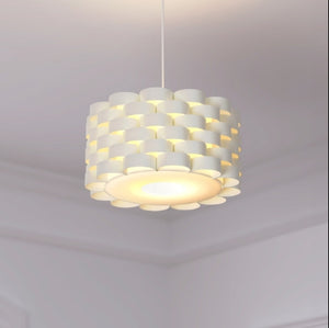 Pandantiv Atmosphere Moki, 42 cm, alb