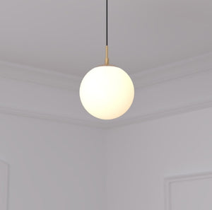 Lampă suspendată Atmosphera Dris, 20 cm, sticlă