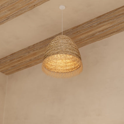 Abajur Atmosphere Hania, 37 cm, Iarbă de mare