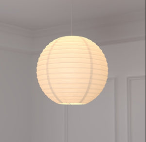 Lampă suspendată japoneză Atmosphere, 45 cm, diverse culori