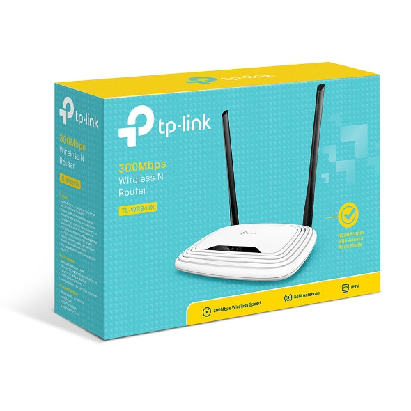 Router wireless TP-LINK TL-WR841N, 300Mbps