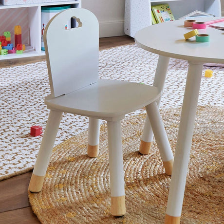 Scaun înalt Atmosphera Sweet, alb