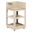 Outdoor kitchen corner unit Oxyana 60 x 60 x 110 cm steel clay