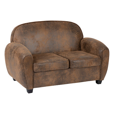 Canapea Atmosphera Stanis Vintage cu două locuri, maro