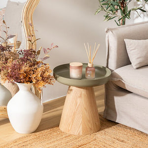 Masă laterală Atmosphera Hercyna, MDF, Ø40 cm