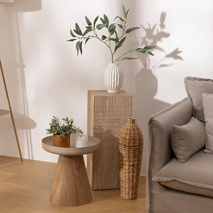 Masă laterală Atmosphera Hercyna, MDF, Ø40 cm