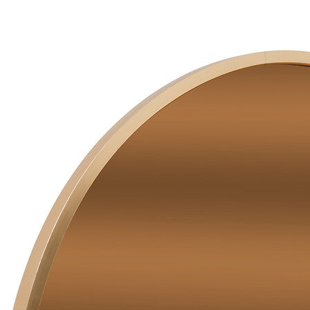 Огледало atmosphera Alice, Амбър, Ø50 cm