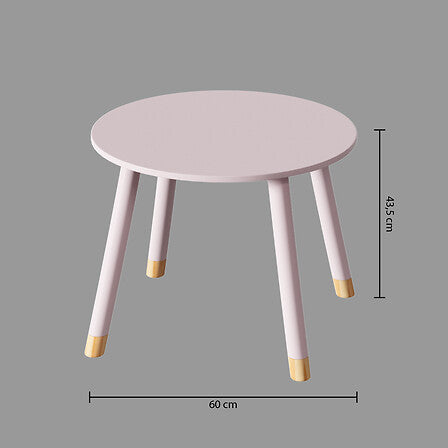 Masă pentru copii Atmosphera, MDF, roz