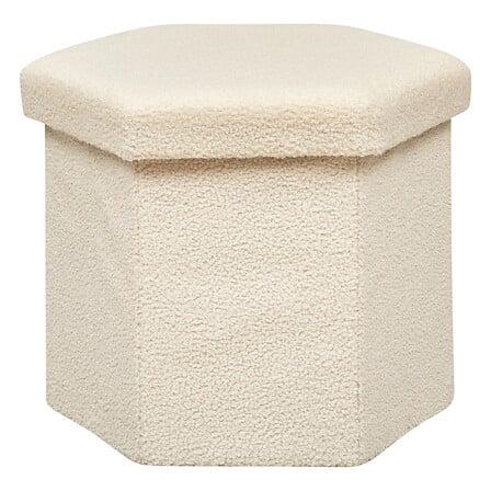 Pouf cu atmosfera de depozitare Jako, Boucle, Pliabil