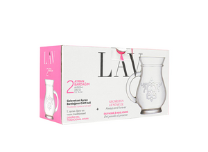 Set carafe limonadă LAV Ayran, 330 ml, 2 buc.