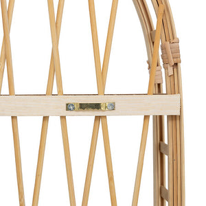 Raft de perete Atmosphera Anahi, MDF, Bambus, 74x45 cm