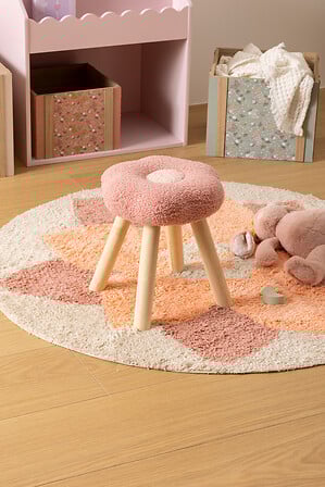 Scaun pentru copii Atmosphera Flower, Boucle, Roz