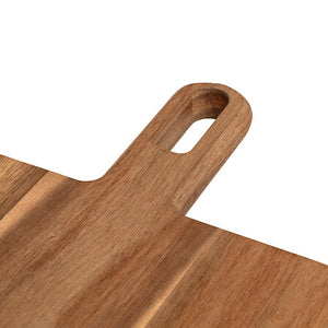 Cutting board with handle L. 45 x D. 24.5 x H. 2 cm acacia