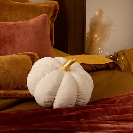 Pernă decorativă Atmosphera Dovleac, 32x18 cm, Diverse culori