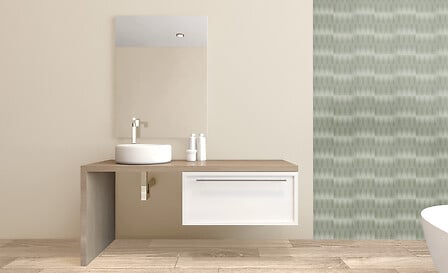 Стикери atmosphera Caro, 30×30 cm, Зелен