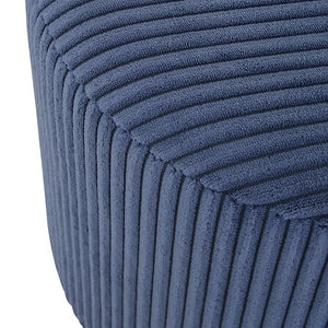 Puf Atmosphera Sylia, catifea de rapiță, Ø38 cm