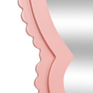 Set de 2 oglinzi fluture Anna, MDF, roz