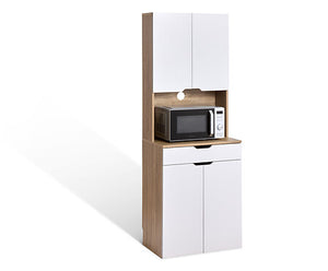 Кухненски шкаф 5five Eat Up, Бял, 170 cm