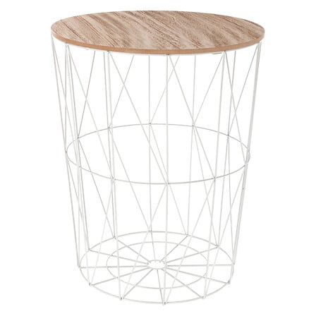 Masă laterală Atmosphera Kumi, Metal, 47 cm