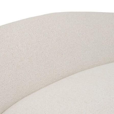 Canapea Atmosphera Nesky cu două locuri, Alb, 192x99x72.5 cm