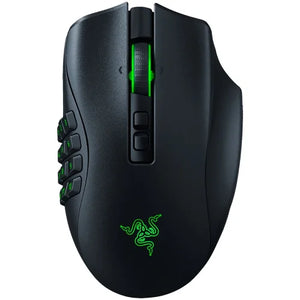 Mouse de gaming Razer Naga Pro, wireless, iluminat din spate, negru