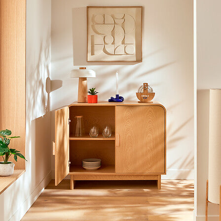 Comodă Atmosphere Lee, 2 uși, 100x40x85 cm, MDF