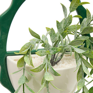 Plantă artificială Atmosphera Chéri suspendată, 40 cm, diverse specii