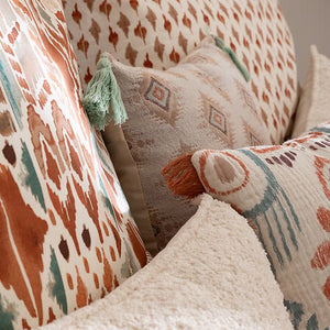 Lenjerie de pat Atmosphera Ikat, bumbac, 240x220 cm