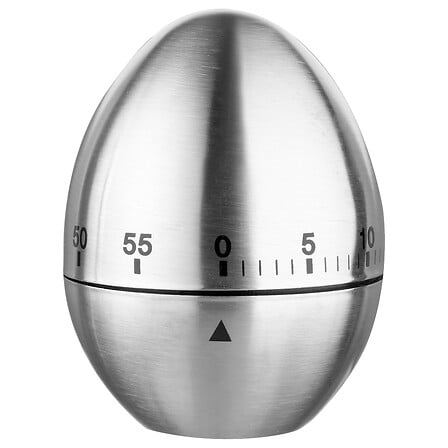 Таймер за яйца 5five Essentiels, Неръждаема стомана, Сребрист