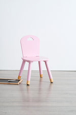 Scaun pentru copii Atmosphera, MDF, roz