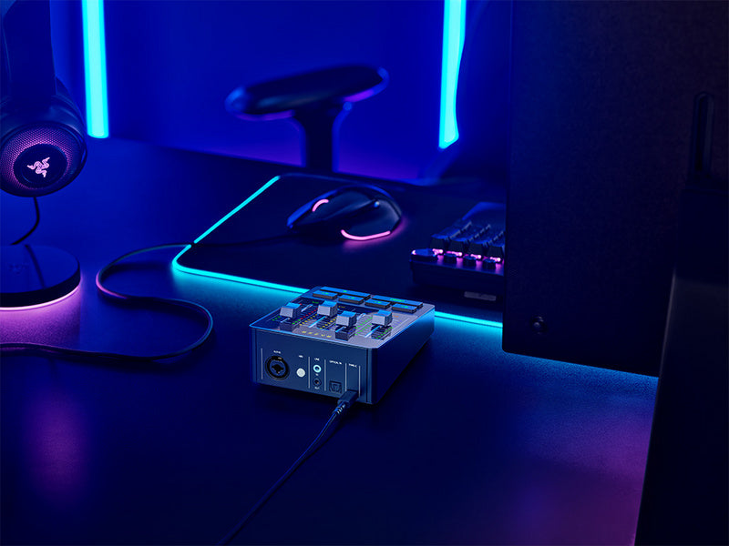 Mixer audio Razer, negru