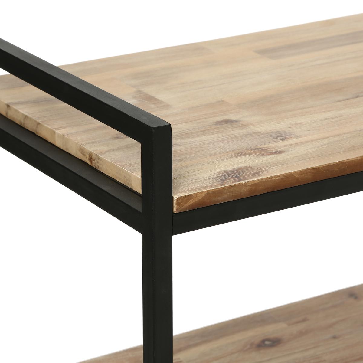 Masă consolă Atmosphera Edena, 120 cm, salcâm