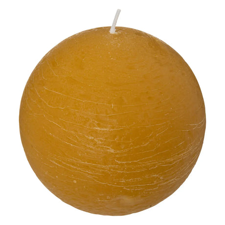 Lumânare neparfumată Atmosphera Olia, Sferă, 10 cm