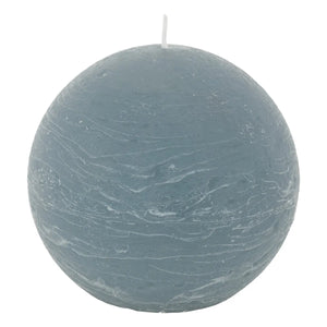 Lumânare neparfumată Atmosphera Olia, Sferă, 10 cm