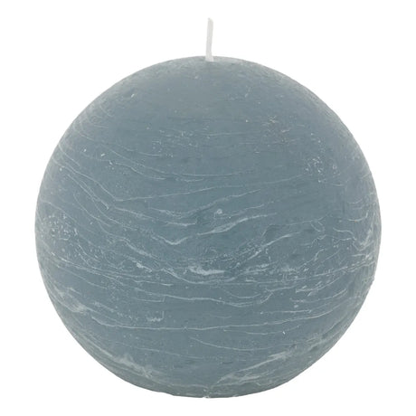 Lumânare neparfumată Atmosphera Olia, Sferă, 10 cm