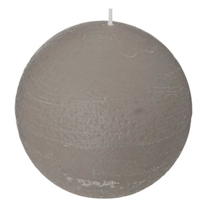 Lumânare neparfumată Atmosphera Olia, Sferă, 10 cm