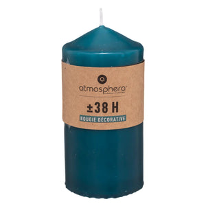 Lumânare neparfumată Atmosphera Hugo, Rotundă, 7x13 cm