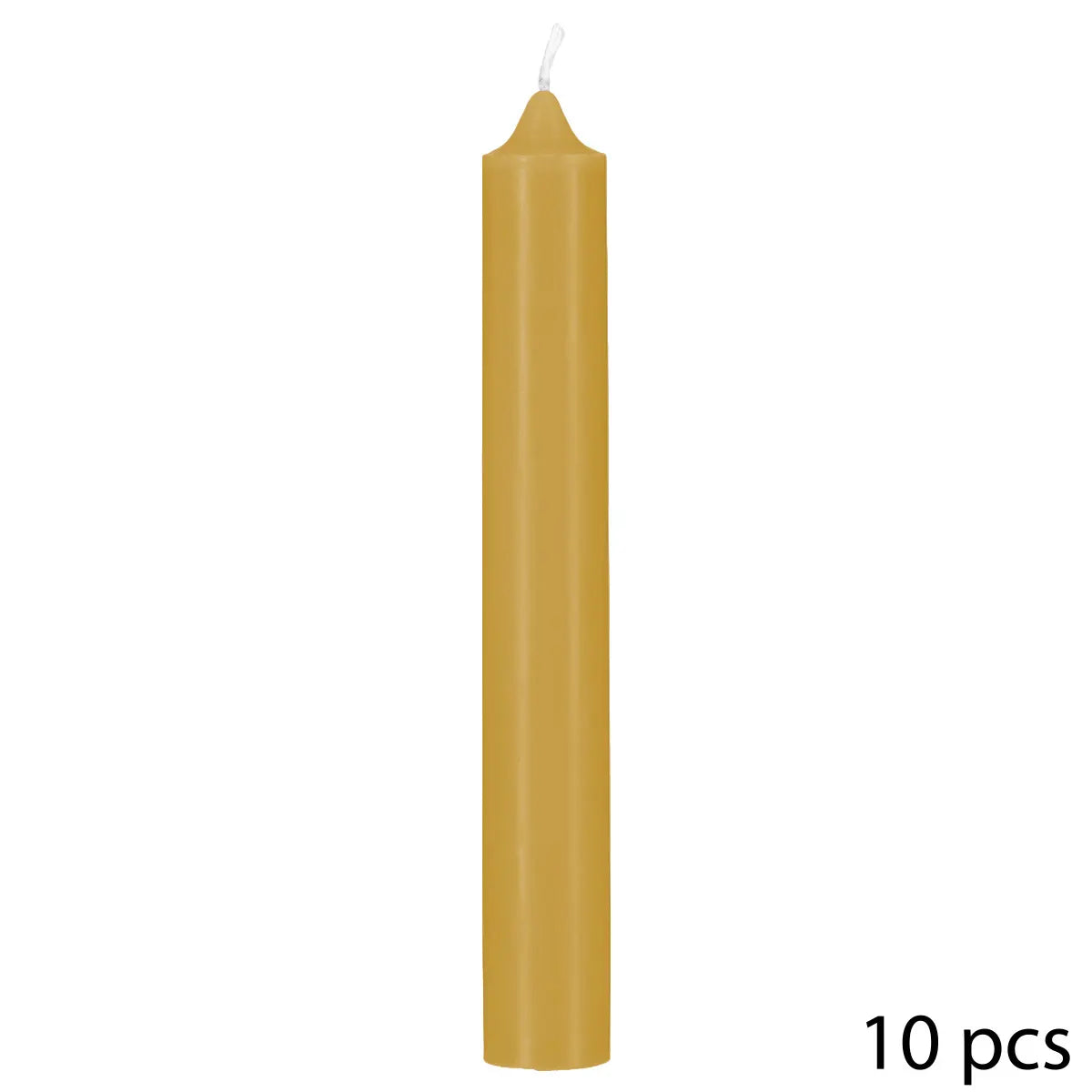 Set lumânări neparfumate Atmosphera Hugo, 16 cm, 10 buc.