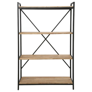 Raft Atmosphera Edena, 4 rânduri, 90x141 cm, salcâm