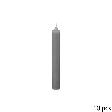 Set lumânări neparfumate Atmosphera Hugo, 16 cm, 10 buc.