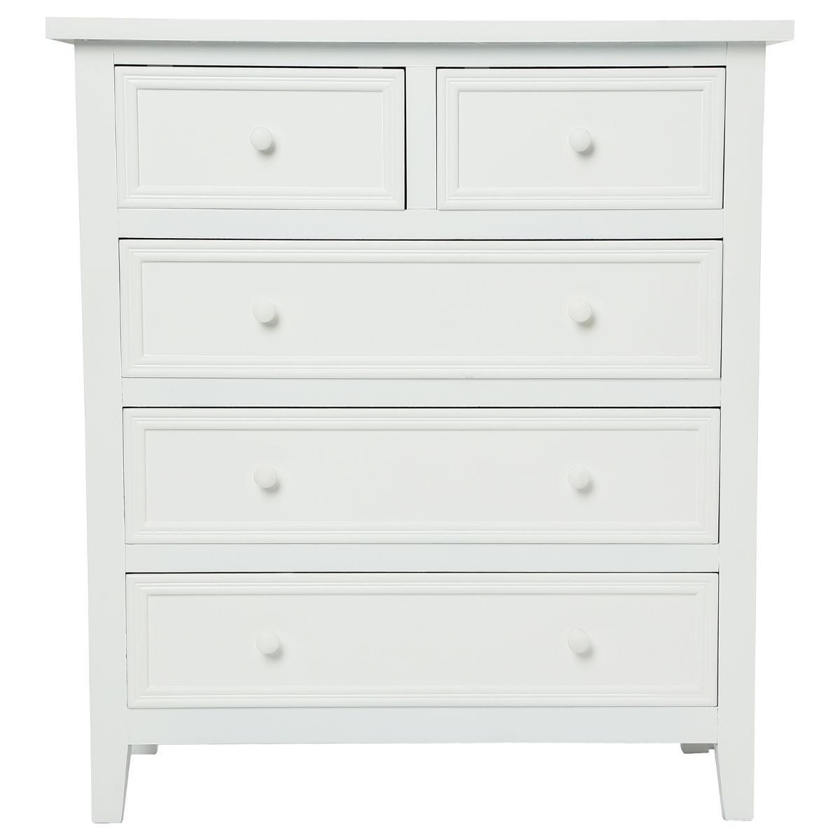 Comodă Atmosphera Charm, 5 sertare, MDF, 73x35x81 cm