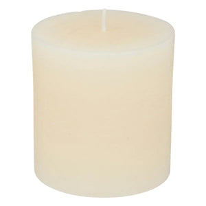 Lumânare neparfumată Atmosphera Olia, Rotundă, 6,7x7 cm