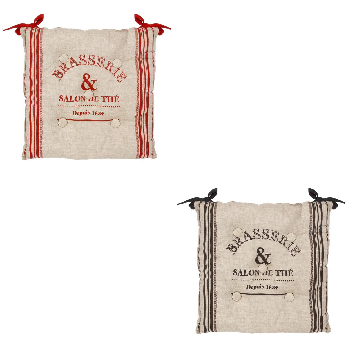 Pernă pentru scaun Atmosphera Bistrot, 40x40 cm