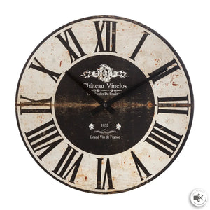 Ceas de perete Atmosphera Boris, Ø28 cm, MDF, Asortat