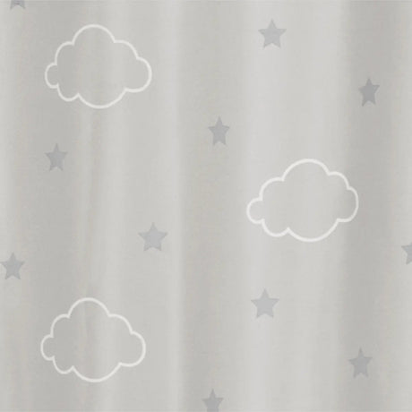 Perdea opacă luminoasă pentru copii Atmosphera Cloud Glow, 140x250, Gri